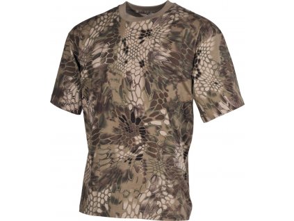 Tričko s krátkym rukávom maskovanie Kryptek Highlander Snake FG MFH® 00105O (Veľkosť S)