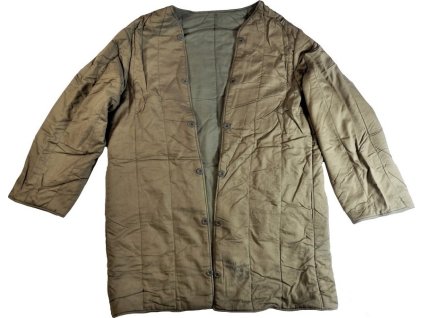 Vložka do kabátu konga ihličky zatepľovacia prešívaná vz.60 ČSLA originál (Veľkosť 3 zánovní)