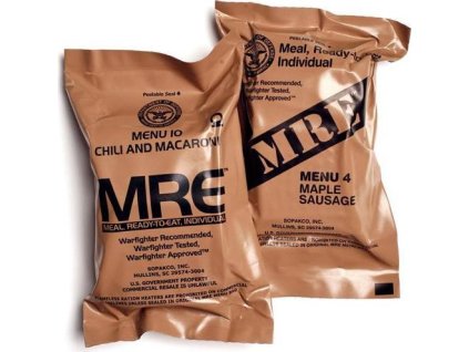 Bojová dávka potravy MRE Meal Ready to Eat US originál (	Menu 	23 PIZZA SLICE,PEPPERONI)