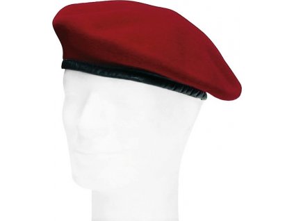 Baret BW červený Nemecko (Bundeswehr) originál (Vyberte veľkosť 62 zánovní)