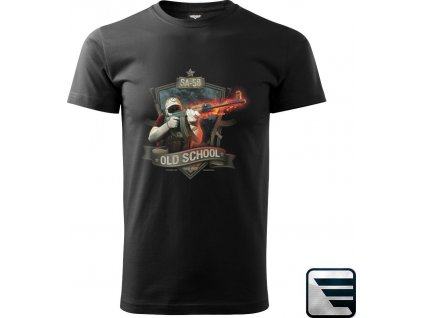 MARS & ARMS tričko s potlačou SA 58 Stará škola samopal vz.58 (Veľkosť 4XL)