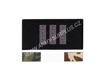 Nášivka hodnosť práporčík AČR malá (Prevedenie černá)