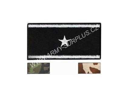 Nášivka hodnosť štábny práporčík AČR malá (Prevedenie černá)