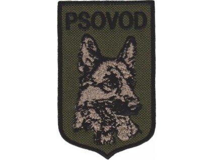Nášivka Psovod znak B-4 (Varianta na prišitie)