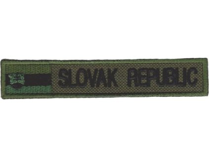 Nášivka Slovenská republika - bojová poľná C-15
