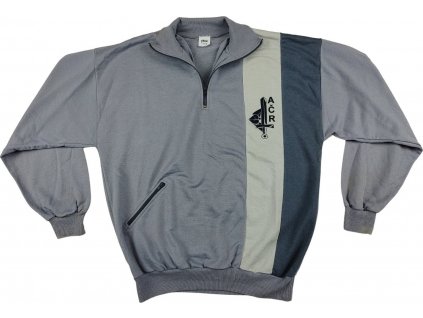 Bunda tepláková športová mikina AČR sivá originál (Veľkosť 194/120-124 (6/60-62))