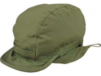 Čiapka ušianka softshell fleece Holandsko olív originál (Vyberte veľkosť M (55-57cm))