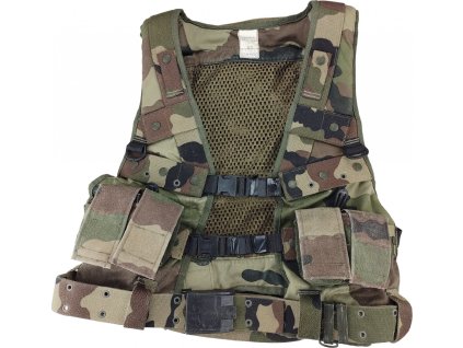 Vesta taktická bojová Assault Combat Francúzsko CCE originál použitá (Veľkosť MT)