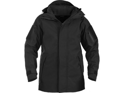Bunda ECWCS s mikinou fleece Wet Weather Jacket Generation II. čierna (Veľkosť S)