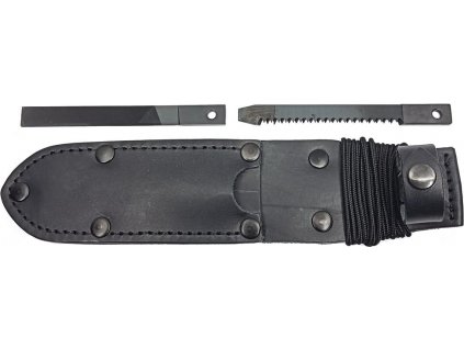 Puzdro čierne 362-OG-4 na nôž UTON Mikov kožené vrátane príslušenstva