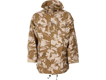 Bunda parku SAS desert DPM Smock Combat Windproof Veľká Británia originál (Veľkosť a stav 160/104 zánovní)