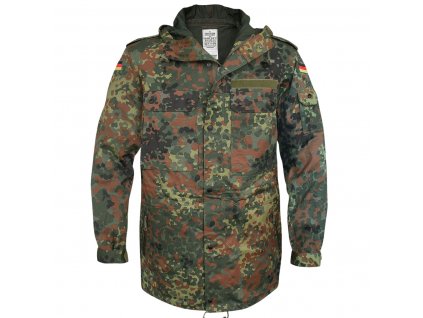 Parka poľná BW flecktarn Bundeswehr originál (Vyberte veľkosť 11 použitá)