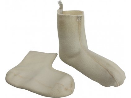 Vložka vlnená biela do topánok N-1B ECW Muk-luk US originál (Vyberte veľkosť Large)