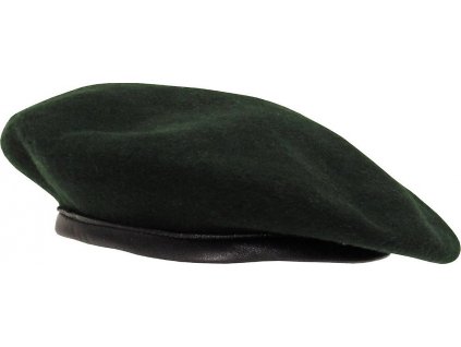 Baret britský tmavo zelený Veľká Británia originál použitý (Veľkosť 57, Vyberte veľkosť 57, Varianta s originálním štítkem)
