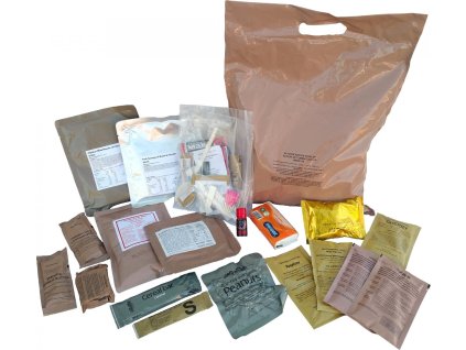 Bojová dávka potravy britská jednodňová 24 Hour Ration Pack Veľká Británia originál (Varianta MENU 14)