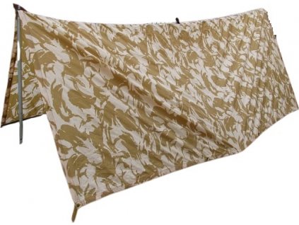 Plachta multifunkčné Basha púštne Desert DPM Veľká Británia originál (Vyberte veľkosť 255x220cm zánovní)