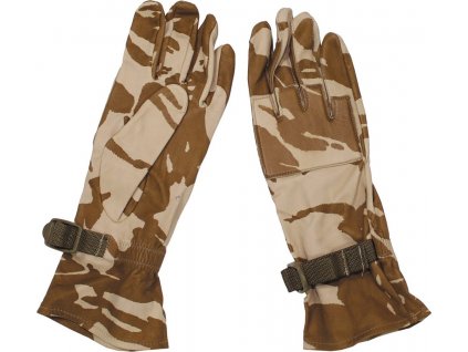 Rukavice kožené púštne desert Combat Veľká Británia originál (Veľkosť 10)