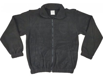 Mikina fleece so zníženou horľavosťou Holandsko čierna originál (Veľkosť 8000/0010)