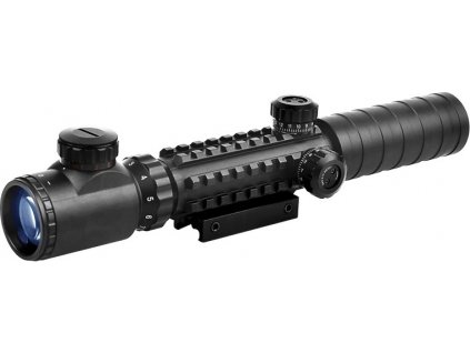 Puškohľad C3-9 x 32 EG zoom Rifle Scope Boshile montáž 22 mm podsvietený kríž