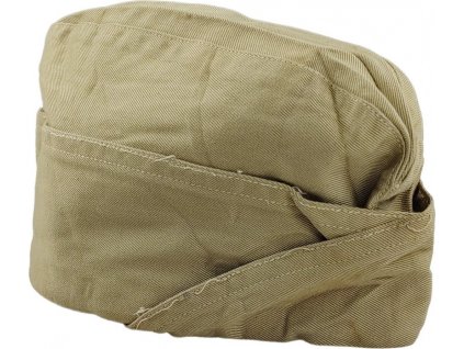 Lodička Garrison Cap Khaki M-1950 US WWII originál (Veľkosť 6 1/2 (52 cm))