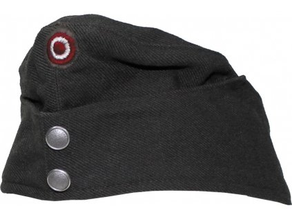 Čiapka vlnená lodička šedá s kokardou BH Rakúsko originál (Vyberte veľkosť 53)