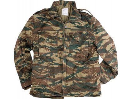 Poľná bunda s vložkou typ M65 Lizard Grécko originál (Veľkosť S)