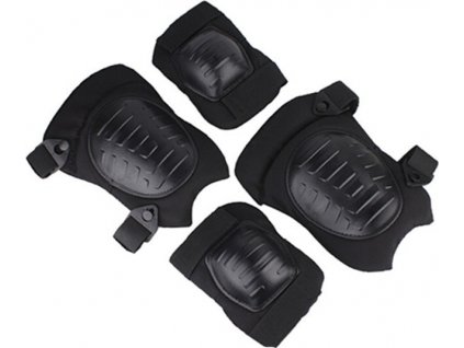 Chrániče kolien a lakťov taktický set Emerson Gear® Black