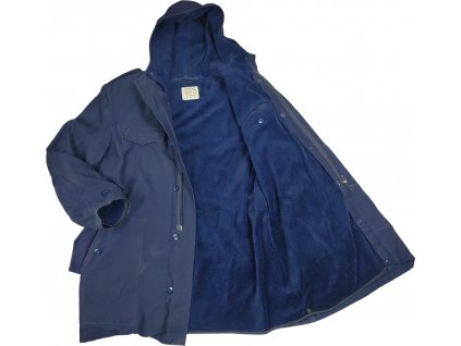 Parka s vložkou námorná modrá Bundeswehr Marine Navy Blue originál použitá (Vyberte veľkosť 13)