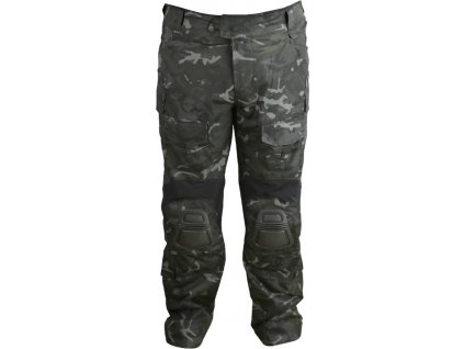 Nohavice bojové s chráničmi kolien Spec-ops Gen II. BTP Black MultiCam RipStop Kombat® Tactical (Veľkosť 3XLarge)