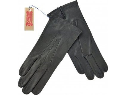 Rukavice vychádzkové kožené ČSLA šedé (Veľkosť 6 ½ (18 cm))