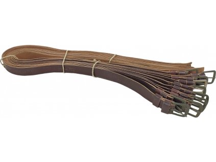 Opasok nohavicový ČSLA kožený 70.-80. roky originál (Vyberte veľkosť 100 cm)