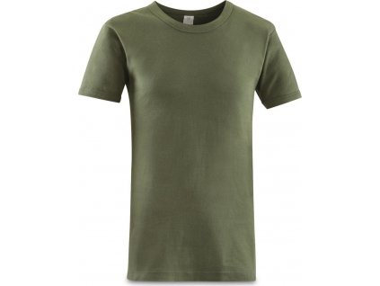 Tričko krátky rukáv bavlnené zelené Taliansko originál (Veľkosť 2)