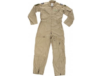 Kombinéza letecká púštna Nomex® Desert Tan USAF originál (Veľkosť 42 R použitá)