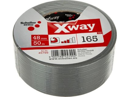 Lepiaca páska univerzálna Duct Tape 50m šedá X-way