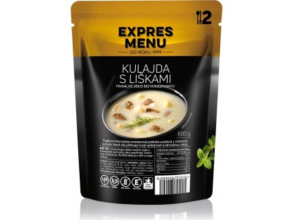 Guľajda s líškami (2 porcie 600g) EXPRES MENU