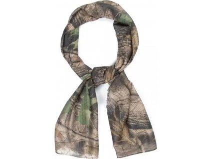 Šál sieťovaný Real Tree lovecké maskovanie Sniper Tactical Mesh Scarf CMG®