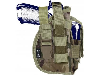 Puzdro na pištoľ Molle Gun Holster CMG® MTC MultiCam