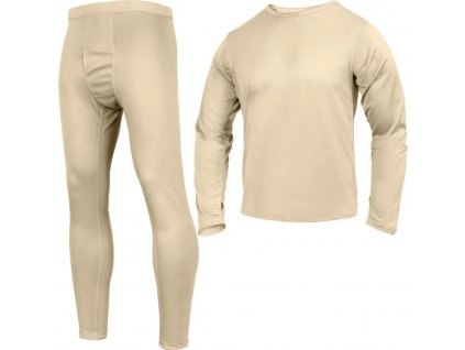 Termo prádlo US Gen.III Level 1 ECWCS desert sand Miliken, Polartec originál