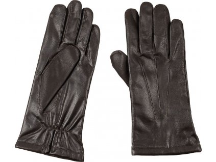 Rukavice kožené s podšívkou vychádzkové ČSLA hnedé originál (Veľkosť 8 (22 cm))