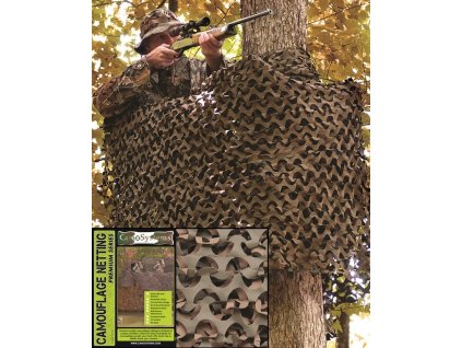 Sieť maskovacia ľahká 2,4x3m Woodland Premium Ultra-Lite Camo Systems® 14462020