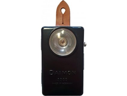 Baterka DAIMON® 2200 čierna plechové svietidlo BW originál