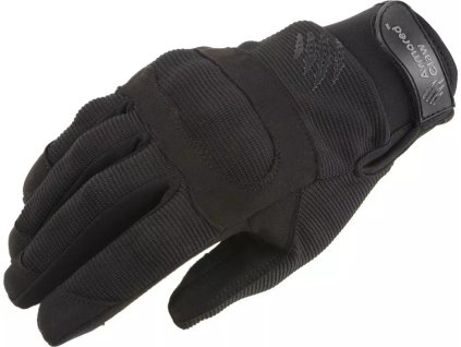Taktické rukavice s chráničmi čiernej Armored Claw® Shield Flex™ Black