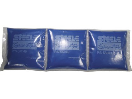 Chladiaci gél studený obklad 3 vankúšiky STEELE® Thermostrips™ US originál