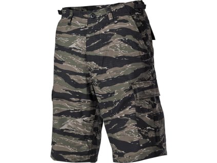 Bermudy bavlnené US BDU RipStop Tiger Stripe MFH® 01512C (Vyberte veľkosť S)