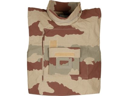 Nepriestrelná vesta púštna bez balistiky Daguet Desert CCE Francúzsko originál (Veľkosť PT 86-95 cm)