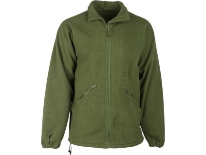 Mikina zelená vložka Termo Fleece Veľká Británia originál použitá (Vyberte veľkosť 160/104 použitá)