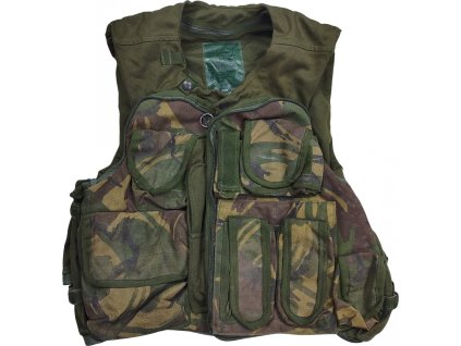 Vesta taktická s panelom na zásobníky Waistcoat AFV Crewnan DPM/Olive Veľká Británia originál (Veľkosť 180/104 použitá)