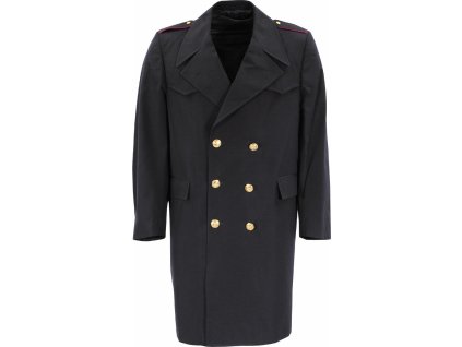 Kabát dvojradový vlnený námornej Štátna polícia Taliansko originál (Veľkosť 48 2 C)