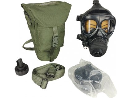 Plynová maska s filtrom a obalom M90 NBC Respirator Gas Mask Taliansko originál (Veľkosť 1)