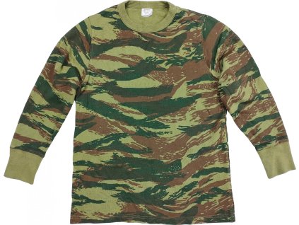Mikina bavlnená maskovacia Lizard Camo Grécko originál použitá (Veľkosť XS)